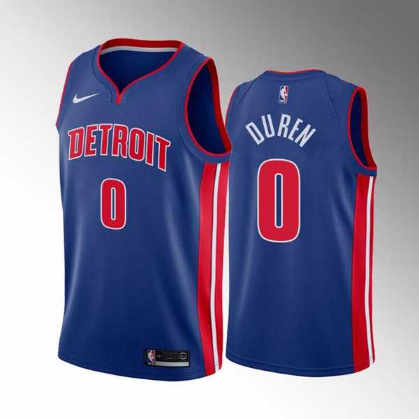 Detroit Pistons #0 Jalen Duren 2022 Draft Blue Basketball Stitched Jersey Dzhi,We sell and wholesale Detroit Pistons #0 Jalen Duren 2022 Draft Blue Basketball Stitched Jersey Dzhi on line form chian!